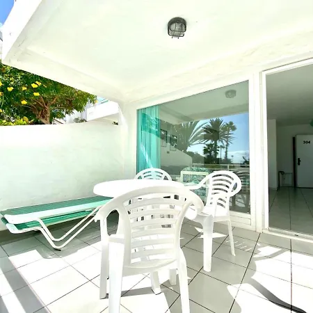 Two Bedroom With Pool View In Playa Del Aguila, San Agustin Lägenhet *