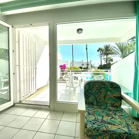 Two Bedroom With Pool View In Playa Del Aguila, San Agustin Lägenhet Playa del Inglés