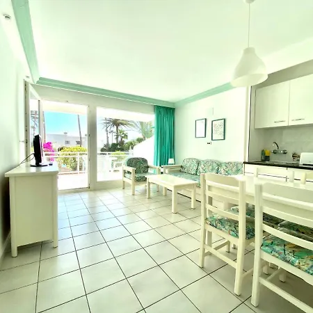 Two Bedroom With Pool View In Playa Del Aguila, San Agustin Lägenhet *